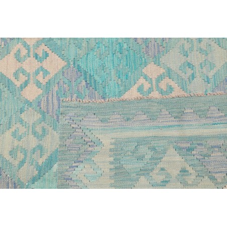 Tappeto Kilim Afghanistan beige blu 248x291