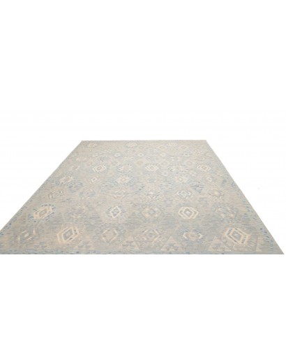 Tappeto Kilim Afghanistan bianco 266x294