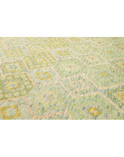 Tappeto Kilim Afghanistan beige marrone 318x413