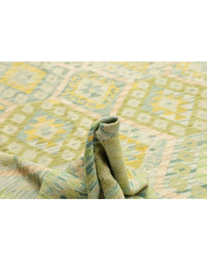 Tappeto Kilim Afghanistan beige marrone 318x413