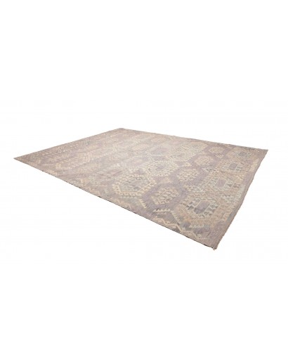Tappeto Kilim Afghanistan azzurro 309x405