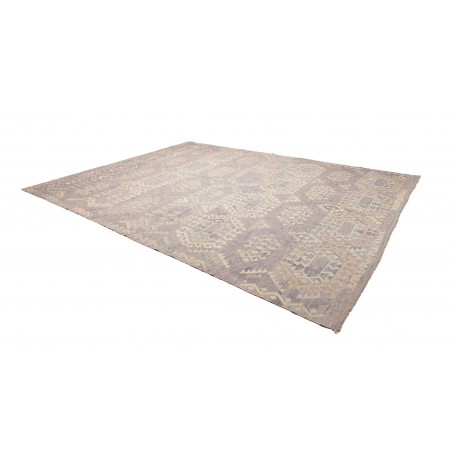 Tappeto Kilim Afghanistan azzurro 309x405
