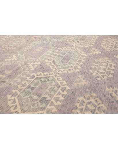 Tappeto Kilim Afghanistan azzurro 309x405