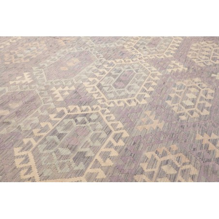 Tappeto Kilim Afghanistan azzurro 309x405