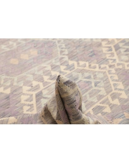 Tappeto Kilim Afghanistan azzurro 309x405