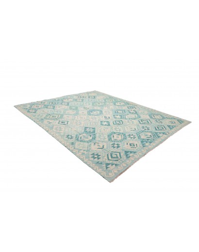 Tappeto Kilim Afghanistan beige bianco 252x292