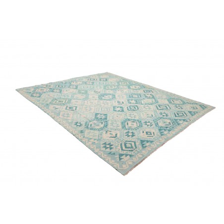 Tappeto Kilim Afghanistan beige bianco 252x292