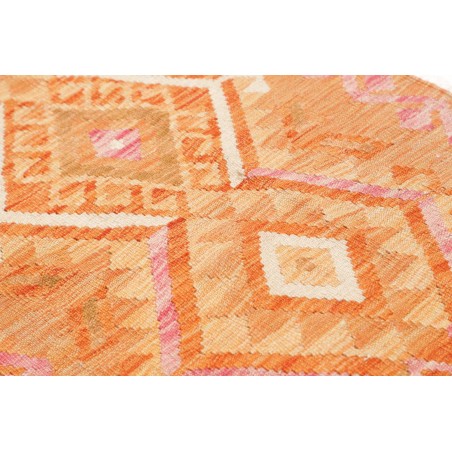 Tappeto Kilim Afghanistan arancione 70x387