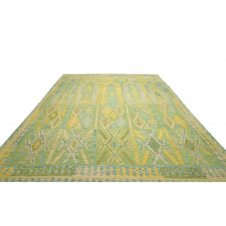 Tappeto Kilim Afghanistan marrone bianco 302x402