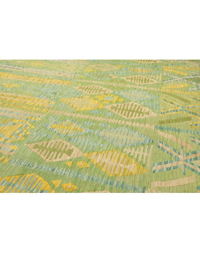 Tappeto Kilim Afghanistan marrone bianco 302x402