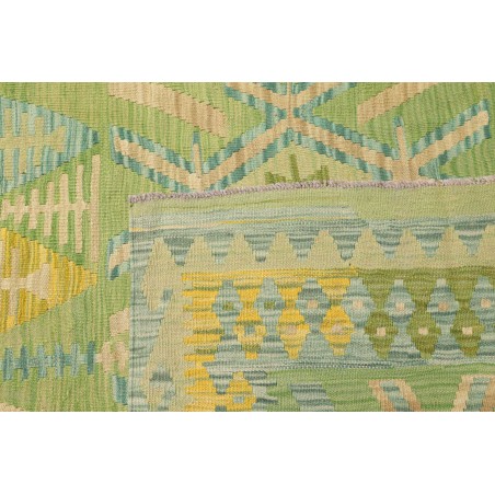 Tappeto Kilim Afghanistan marrone bianco 302x402