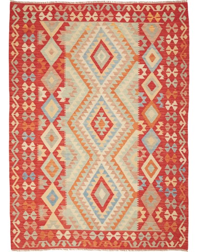 Tappeto Kilim Afghanistan marrone 177x245