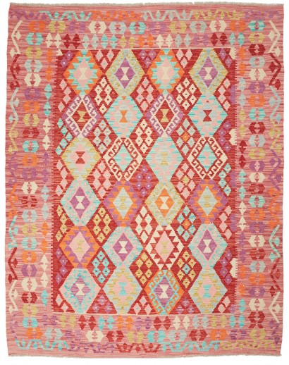 Tappeto Kilim Afghanistan marrone 190x237