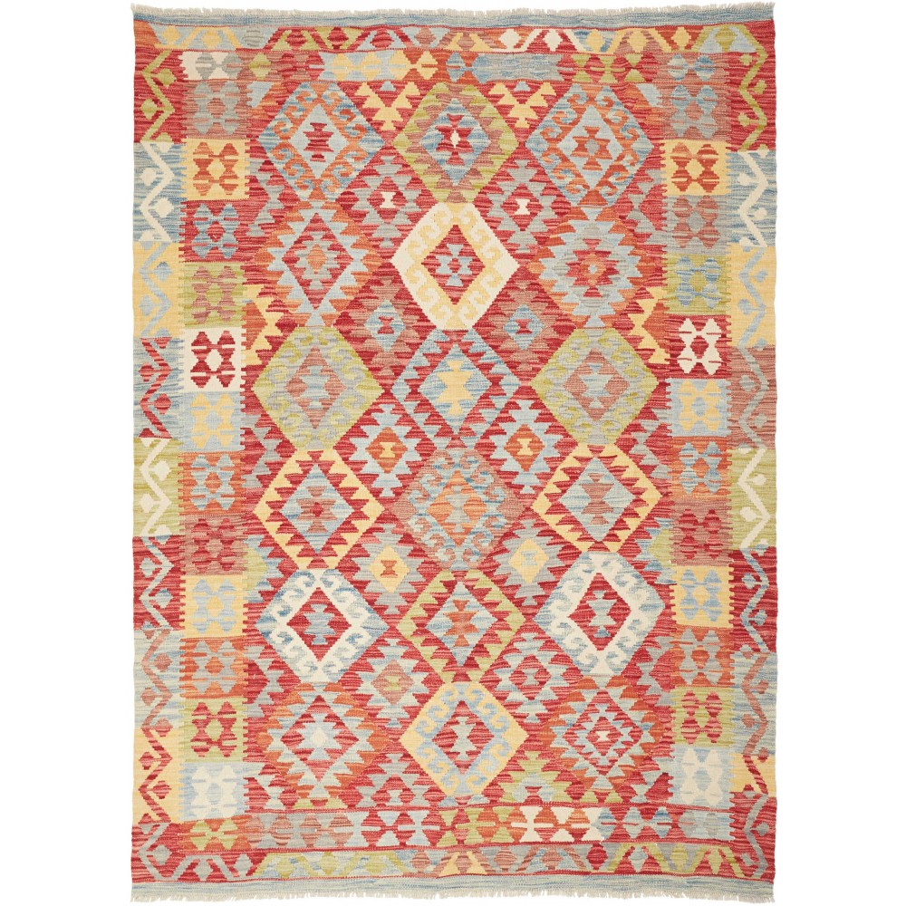 Tappeto Kilim Afghanistan marrone beige 173x239