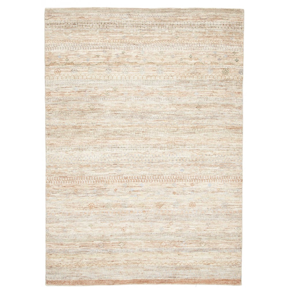 Tappeto Royal Gabbeh Pakistan bianco marrone 157x217