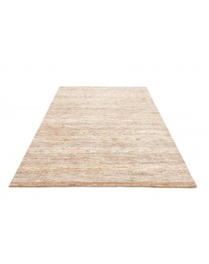 Tappeto Royal Gabbeh Pakistan bianco marrone 157x217