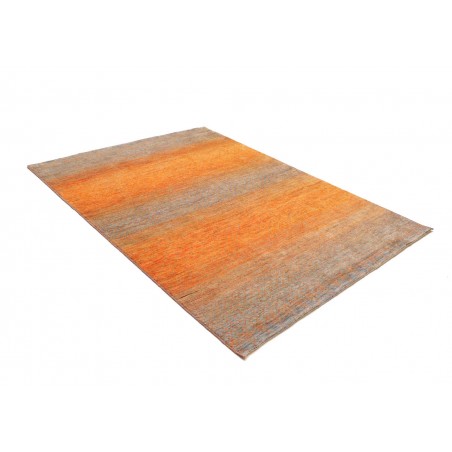 Tappeto Royal Gabbeh Pakistan arancione azzurro 156x215
