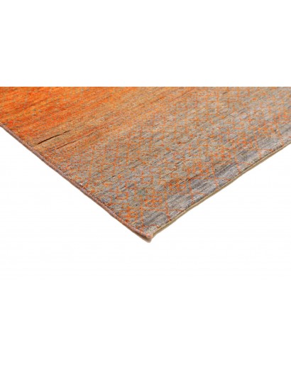 Tappeto Royal Gabbeh Pakistan arancione azzurro 156x215