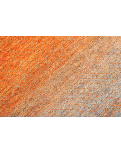 Tappeto Royal Gabbeh Pakistan arancione azzurro 156x215