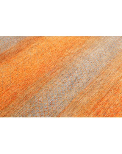 Tappeto Royal Gabbeh Pakistan arancione azzurro 156x215