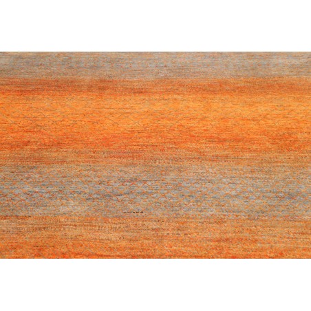 Tappeto Royal Gabbeh Pakistan arancione azzurro 156x215