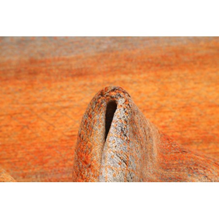 Tappeto Royal Gabbeh Pakistan arancione azzurro 156x215