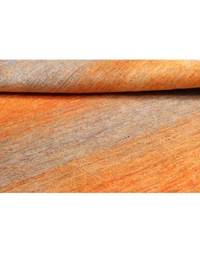 Tappeto Royal Gabbeh Pakistan arancione azzurro 156x215