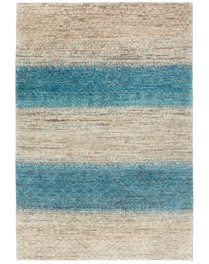 Tappeto Royal Gabbeh Pakistan beige azzurro 123x181