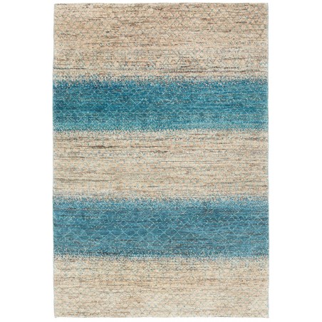 Tappeto Royal Gabbeh Pakistan beige azzurro 123x181