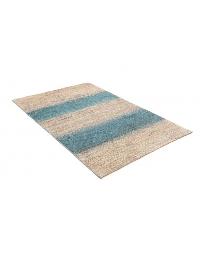 Tappeto Royal Gabbeh Pakistan beige azzurro 123x181