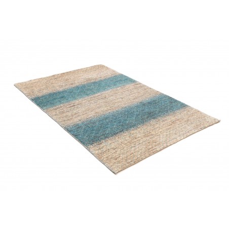 Tappeto Royal Gabbeh Pakistan beige azzurro 123x181