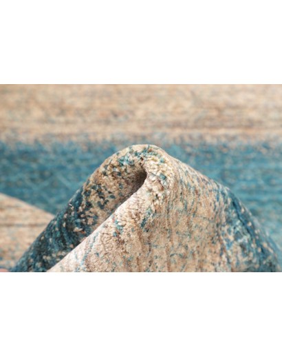 Tappeto Royal Gabbeh Pakistan beige azzurro 123x181