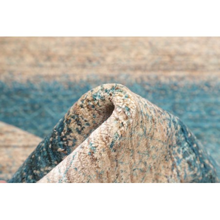 Tappeto Royal Gabbeh Pakistan beige azzurro 123x181