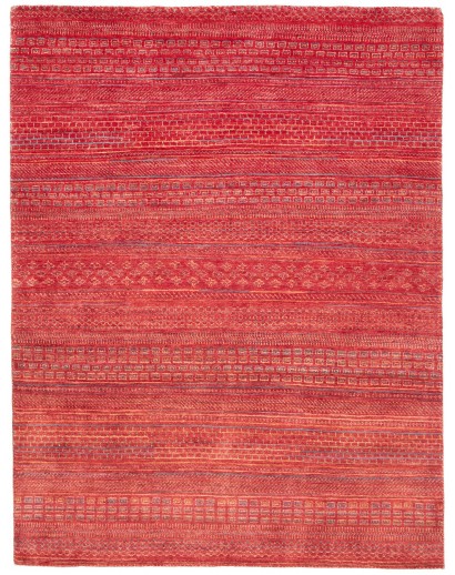 Tappeto Royal Gabbeh Pakistan rosso arancione 154x206