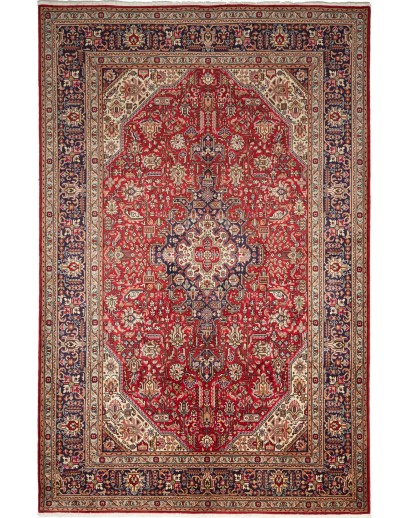 Tappeto Tabriz Persia marrone 200x307