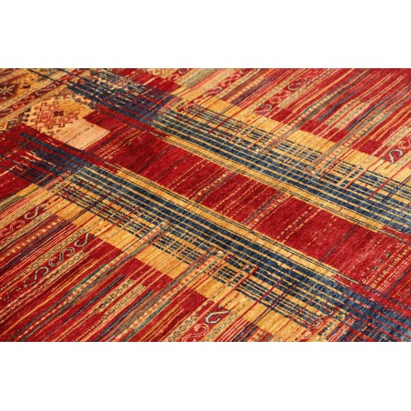 Tappeto Siva Pakistan marrone arancione 146x203