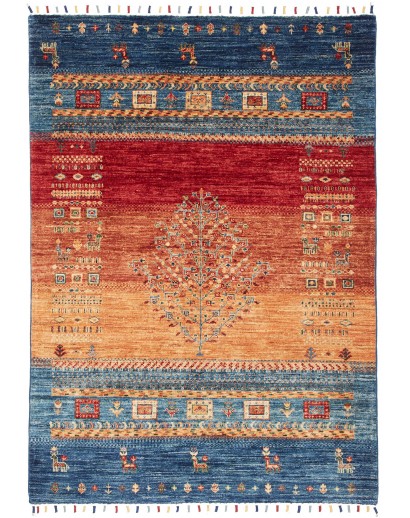 Tappeto Siva Pakistan marrone 122x171