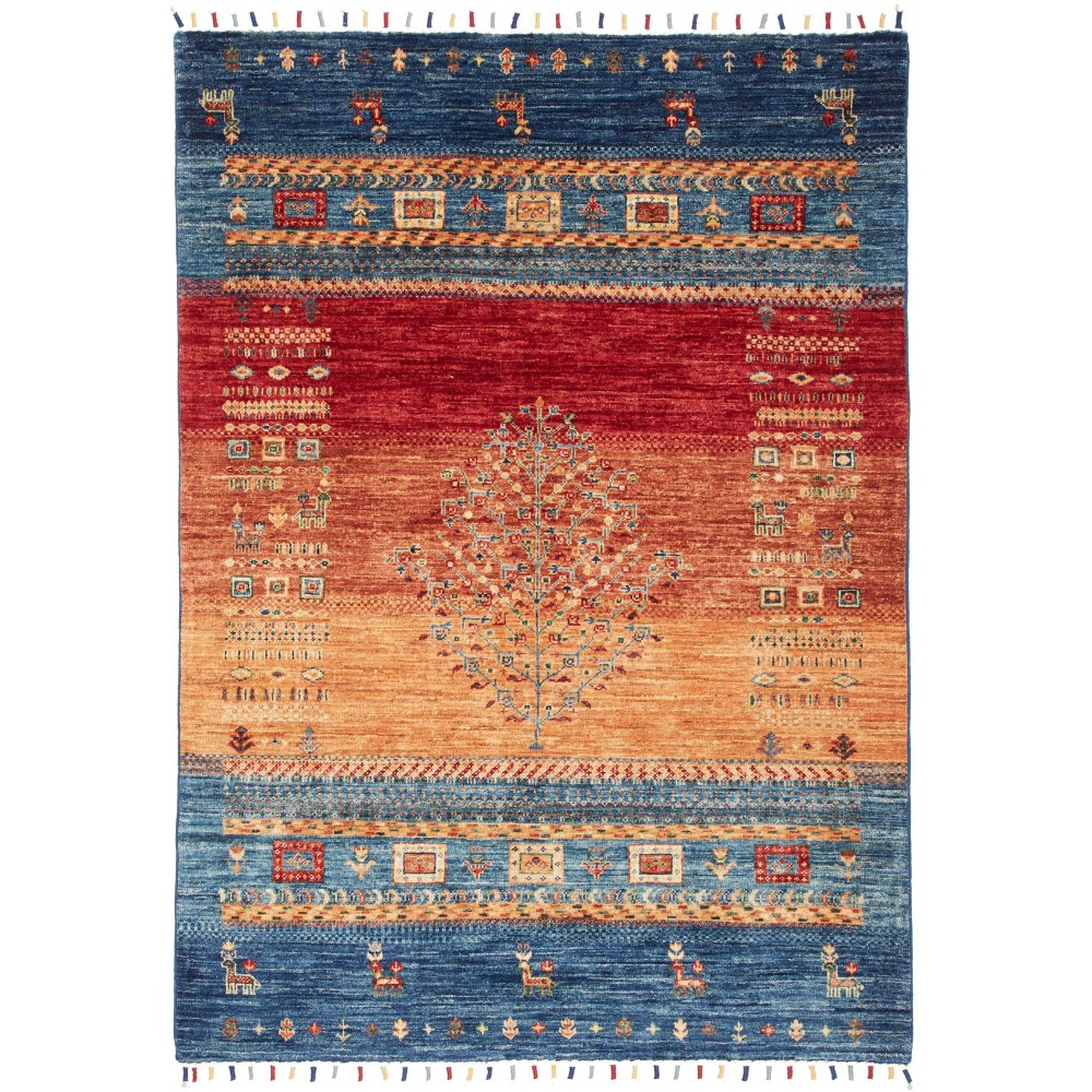 Tappeto Siva Pakistan marrone 122x171