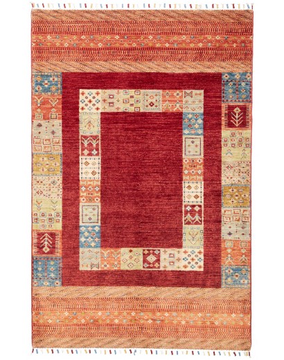 Tappeto Siva Pakistan marrone 123x187