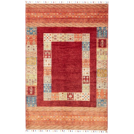 Tappeto Siva Pakistan marrone 123x187