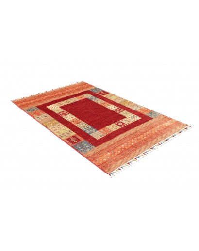 Tappeto Siva Pakistan marrone 123x187