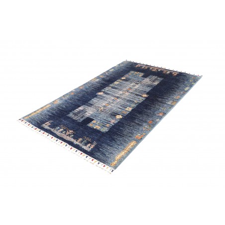 Tappeto Siva Pakistan grigio azzurro 118x178