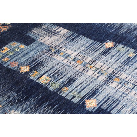 Tappeto Siva Pakistan grigio azzurro 118x178