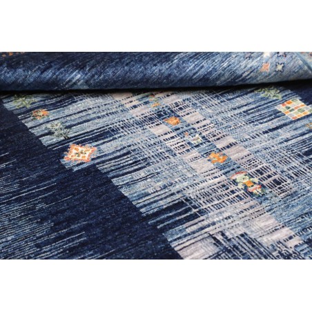 Tappeto Siva Pakistan grigio azzurro 118x178