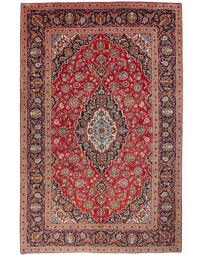 Tappeto Ardakan Persia marrone blu 198x308