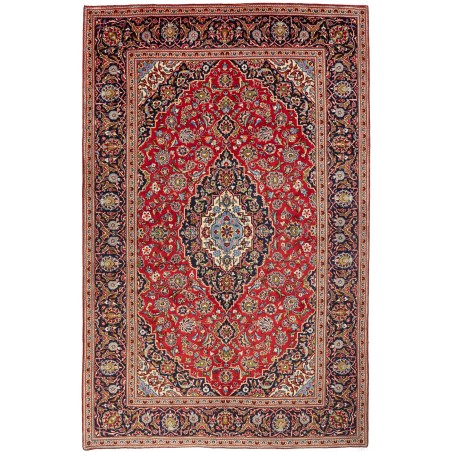 Tappeto Ardakan Persia marrone blu 198x308