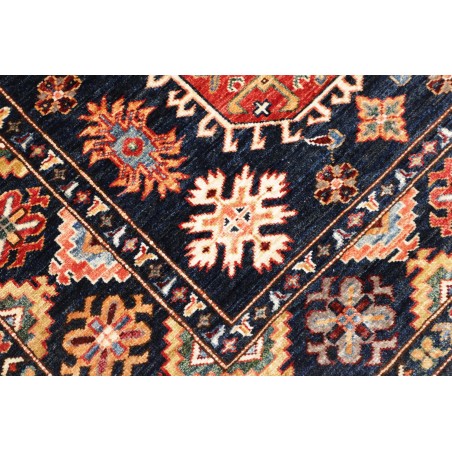 Tappeto Kazak Fine Pakistan marrone arancione 129x187