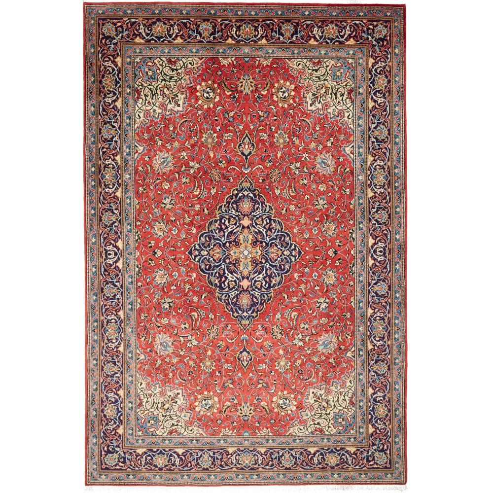 Tappeto Sarough Persia rosso giallo 220x330 Tappeto Sarough Persia rosso giallo 220x330