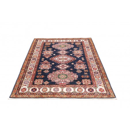 Tappeto Kazak Fine Pakistan marrone grigio 127x182