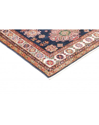 Tappeto Kazak Fine Pakistan marrone grigio 127x182